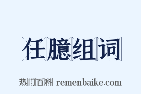 任臆组词是什么意思的图片